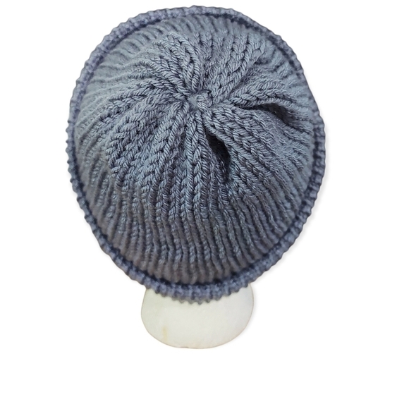 Hand Knit Mens Toque OSFM New - Picture 6 of 6